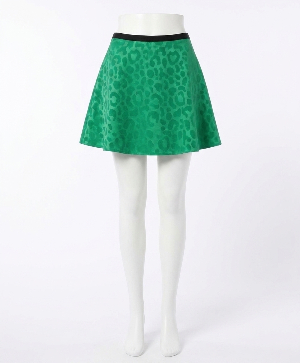 NEW EMILY MCCARTHY sydney short in evergreen cheetah